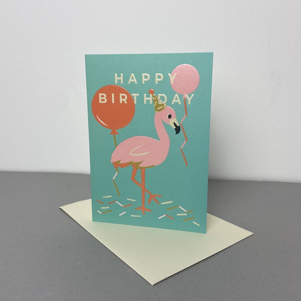 xNaomi Wilkinson - Happy Birthday Flamingo