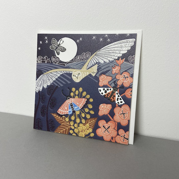 Nature Trail Card - Owl At Night