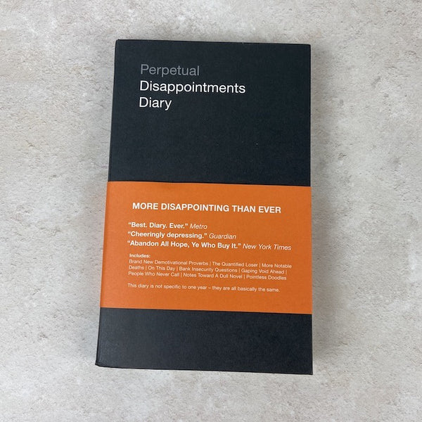 xPerpetual Disappointments Diary (Black / Yellow)
