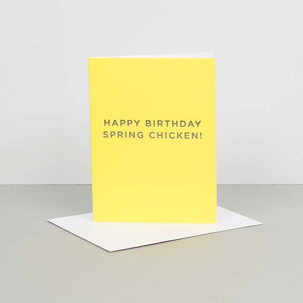 Cherished - Happy Birthday Spring Chicken