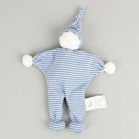 Organic Baby Buddy - Fine Stripe - Denim Blue/Pale Blue