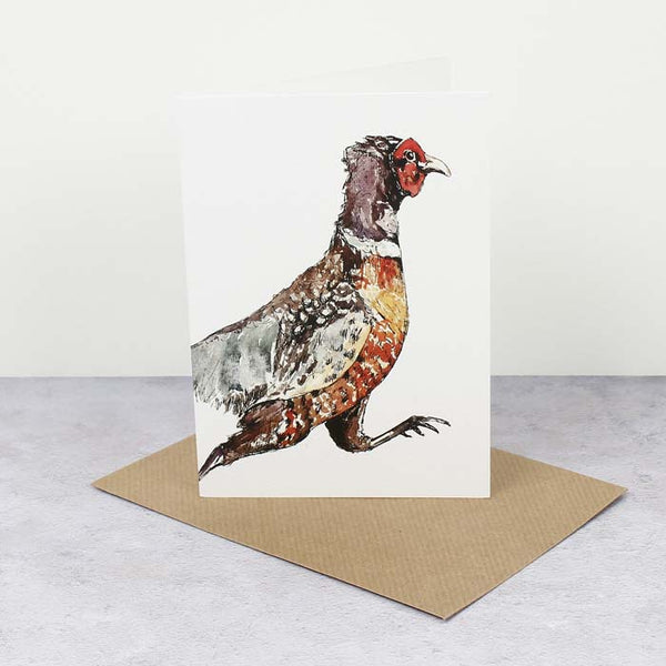 TC Card - Running Pheasant